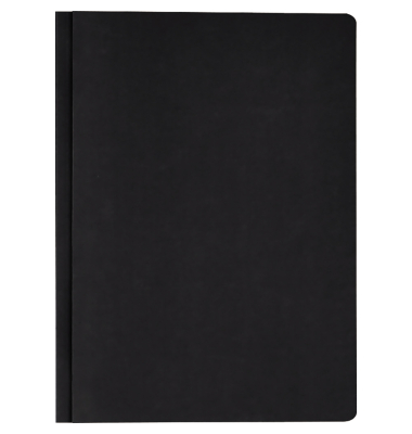 Schnellhefter Smart Line 100421223, A4, schwarz, Karton, 320g, Vorderdeckel opak
