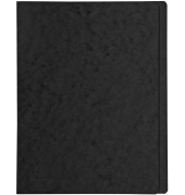 Schnellhefter 39991E, A4, schwarz, Karton, 355g, Vorderdeckel opak