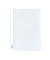Schnellhefter 11256641, A5, wei&szlig;, Polypropylen (PP), Vorderdeckel transparent