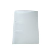 Schnellhefter 4025042086, A4, farblos-transparent, Polypropylen, Vorderdeckel transparent