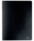 Spiralhefter Recycle 3905-00-95, A4, schwarz, Recyclingkarton, 430g, Vorderdeckel schwarz / opak
