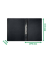 Spiralhefter Recycle 3905-00-95, A4, schwarz, Recyclingkarton, 430g, Vorderdeckel schwarz / opak