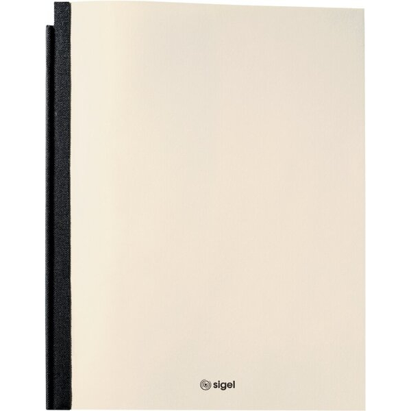 4004360807930 - Schnellhefter Flex CF305 A5 chamois Karton 80g Vorderdeckel opak 4004360807930 Sigel