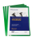 Schnellhefter 2964, A4, gr&uuml;n, Polypropylen (PP), 80g, Vorderdeckel transparent