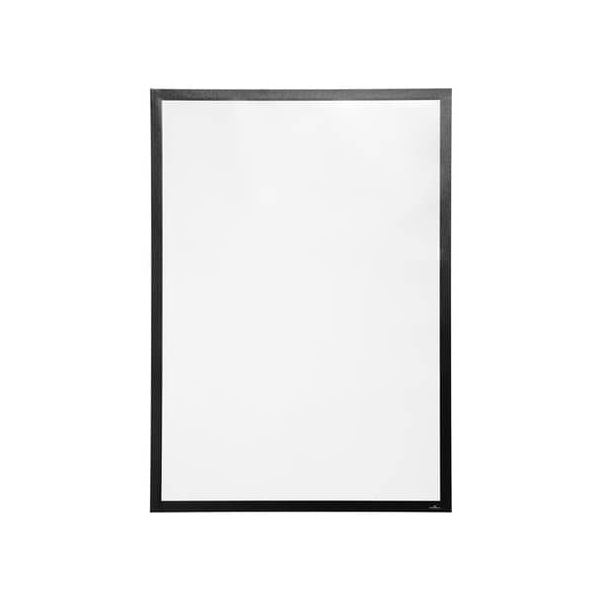 4005546732398 - Inforahmen DURAFRAME® Poster Hoch- Querformat für 2 Poster selbstklebend aufklappbarer Magnetrahmen B 745 x T 28 x H 1045 mm PET schwarz