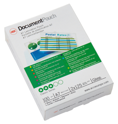 Laminierfolien Document Pouch Classic IB581076, A7, 80x111mm, glänzend