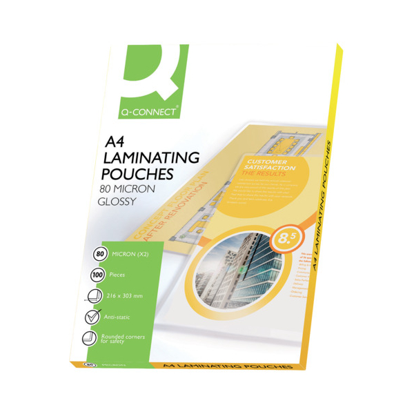 5705831041141 - Laminierfolien KF04114 A4 216x303mm 80mic x2 glänzend 5705831041141 100 Stück