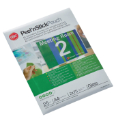 Peel'nStick Laminierfolien A4 selbstlebend 2 x 75mic glänzend