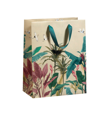 Geschenktragetasche Tropical Feeling bunt