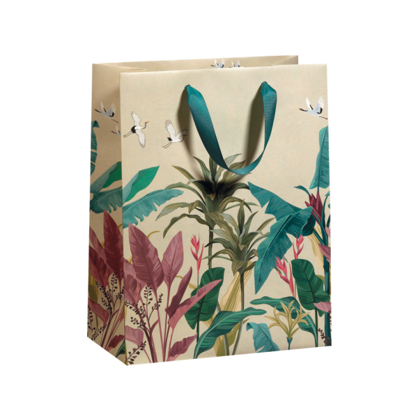 10 Stück Zöwie Geschenktasche 70010 12754, Tropical Feeling, 260mm x 335mm 4068136004503 Zöwie