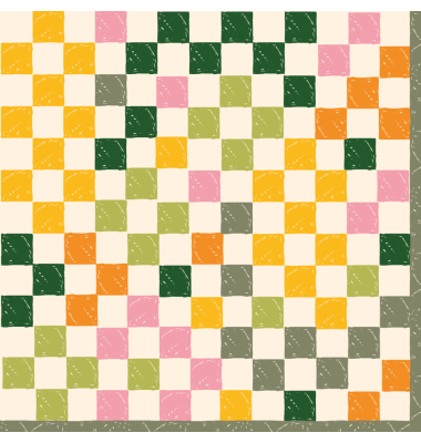 Motivserviette 25x25cm