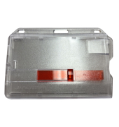 Kartenhalter 94x62mm matt transparent