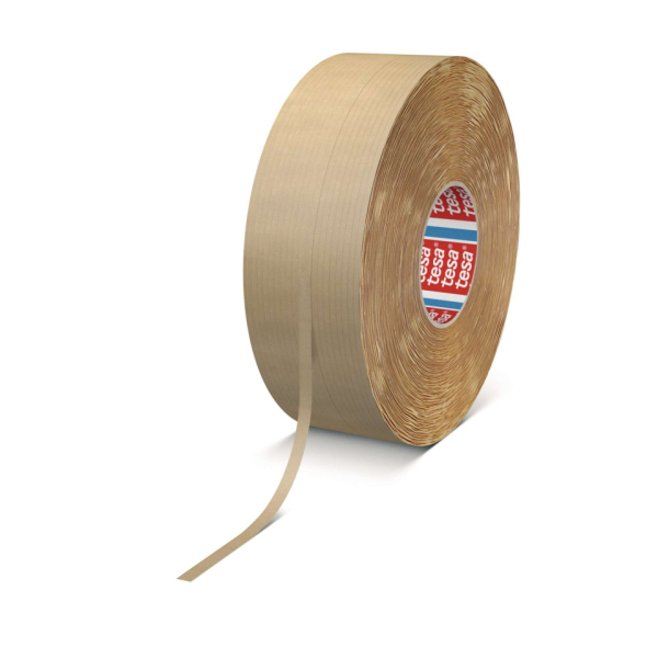 4 Stück Tesa Kreppband Papier hitzebeständig chamois 4005800084157 Tesa 2000 Meter