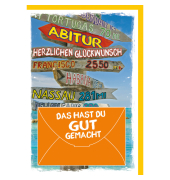 Abiturkarte Geldschein