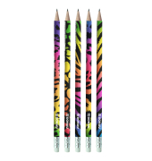Bleistift mit Radierer Neon Safari
