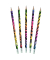 Bleistift mit Radierer Neon Safari