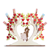 Geldgeschenk Holzaufsteller Hochzeit