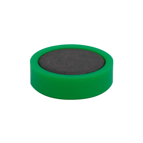 Q-connect Magnet 10ST Ø25mm grün 5705831026414 Q-connect