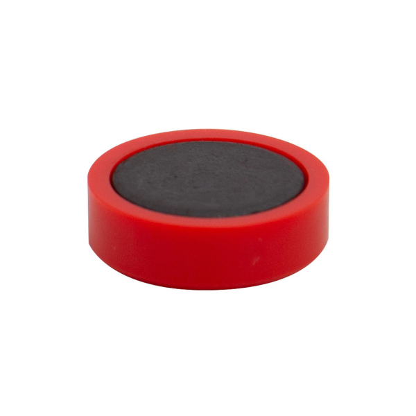 Q-connect Magnet 10ST Ø25mm rot 5705831026421 Q-connect