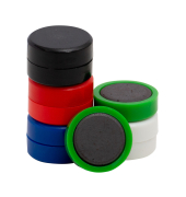 Magnet 10ST Ø25mm sortiert