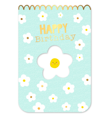 Geburtstagskarten 51-10877 11,5x17 cm 115mm x 170mm (BxH) Blumen bunt