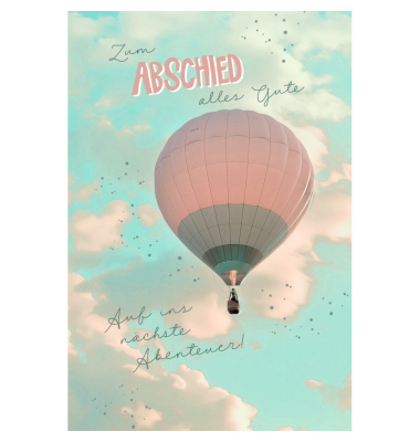 Gl&uuml;ckwunschkarten 41-2951 11,5x17 cm 115mm x 170mm (BxH) bunt