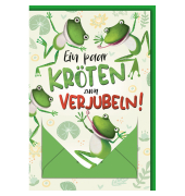 Gl&uuml;ckwunschkarten 5410003 11,5x17 cm 115mm x 170mm (BxH) bunt