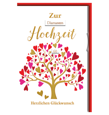 Hochzeitstagskarte Drehzahl