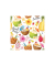 Motivserviette 33x33cm Strandparty