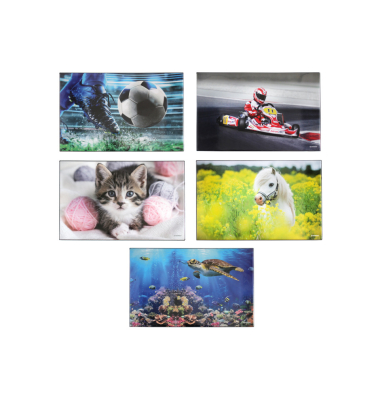 Schreibunterlage Trend Mix sortiert