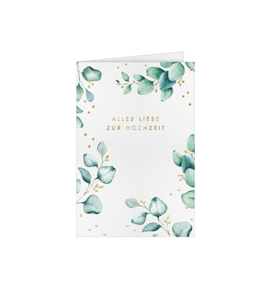 Gl&uuml;ckwunschkarten 91-10366 11,5x17 cm 115mm x 170mm (BxH) bunt