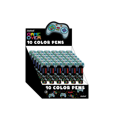 Kugelschreiber 10f&auml;rbig Let's Play