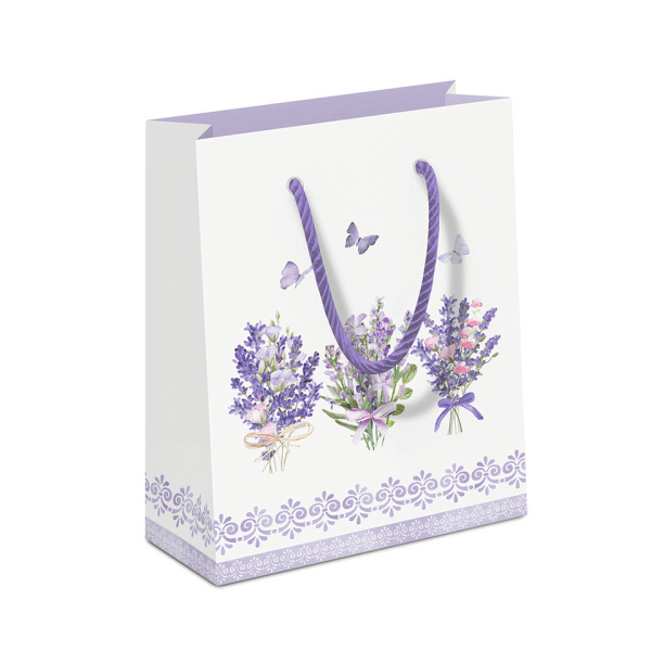 10 Stück Ambiente Geschenktasche 11219735, Schöner Lavedel, 170mm x 225mm 8712159202670 Ambiente