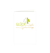 Geburtstagskarten 51-13003 11,5x17 cm 115mm x 170mm (BxH) Gl&uuml;ckwunsch zum Geburstatg mehrfarbig