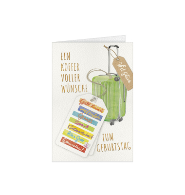 Geburtstagskarten 51-12935 11,5x17 cm 115mm x 170mm (BxH) bunt