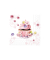 Servietten 13318255, mehrfarbig / Muffins, 3-lagig, 33x33cm
