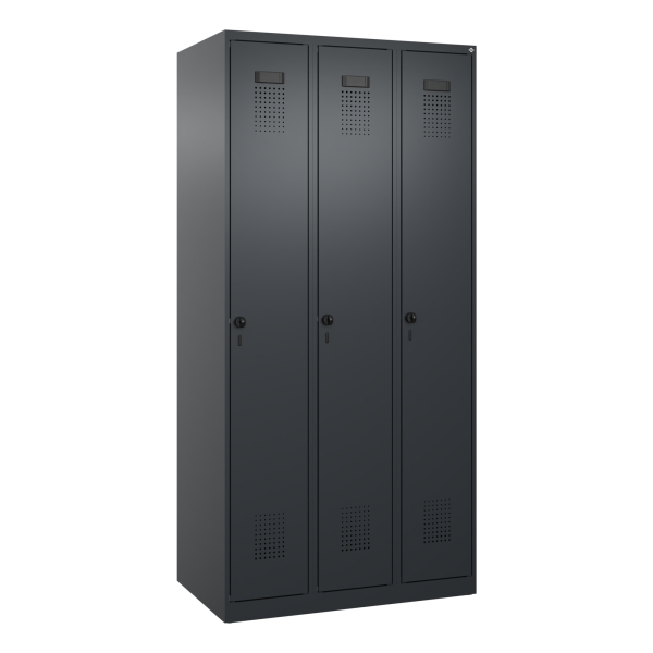 4068427254976 - C+P Spind Evolo PLUS 3Abt 1850x900x500 sgr sgr 4068427254976 C+P-Möbel