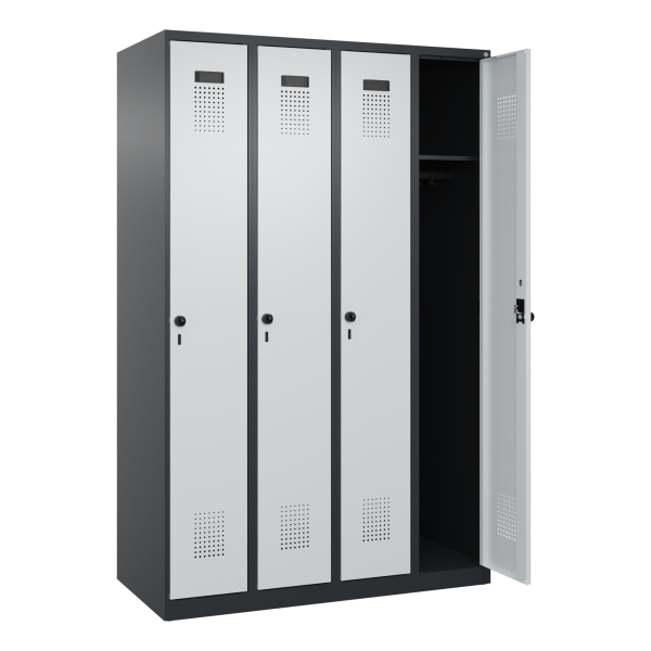 4068427255065 - C+P Spind Evolo PLUS 4Abt 1850x1200x500 sgr lgr 4068427255065 C+P-Möbel