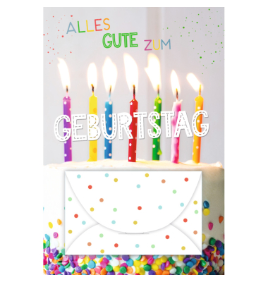 Geburtstagskarte Geldschein Geburtstagskarte Geldschein