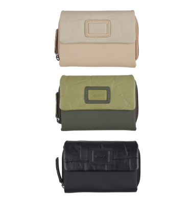 Geldbörse mit RV RFID Croco sort