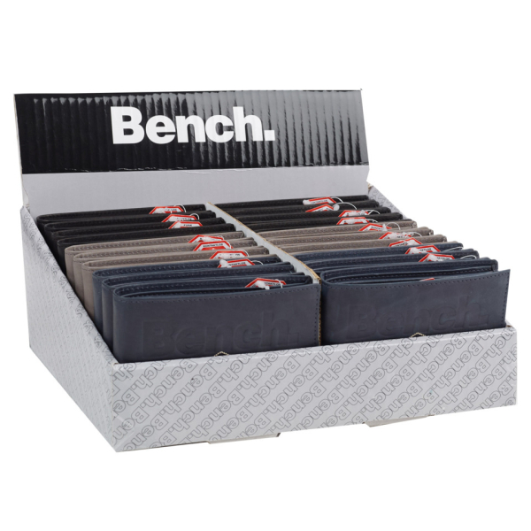 20 Stück BENCH Geldbörse Echtleder sortiert 4039584922152 BENCH