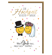 Gl&uuml;ckwunschkarten 911234 11,5x17 cm 115mm x 170mm (BxH) bunt