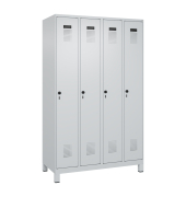 C+P Spind Evolo PLUS Füße 4Abt 1950x1200x500 lgr/lgr C+P Spind Evolo PLUS Füße 4Abt 1950x1200x500 lgr/lgr