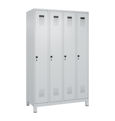 C+P Spind Evolo PLUS Füße 4Abt 1950x1200x500 lgr/lgr