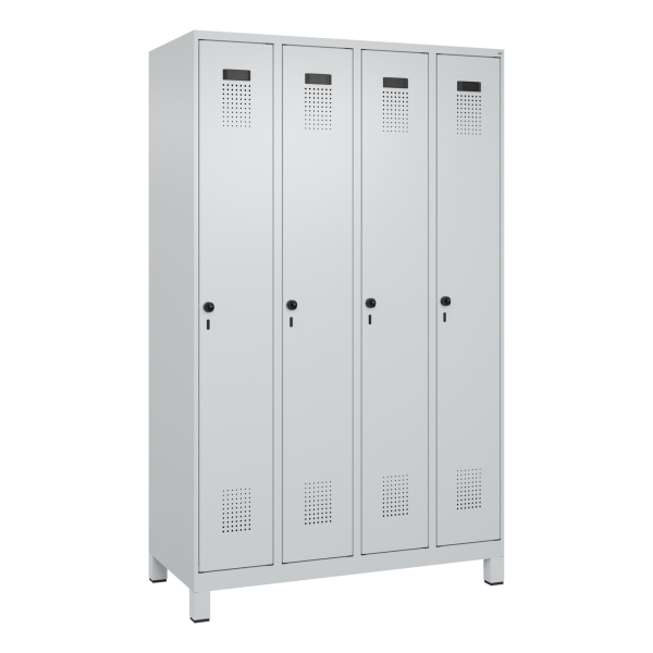 4067521940242 - C+P Spind Evolo PLUS Füße 4Abt 1950x1200x500 lgr lgr 4067521940242 C+P-Möbel