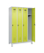C+P Spind Evolo PLUS Füße 4Abt 1950x1200x500 lgr/cgn