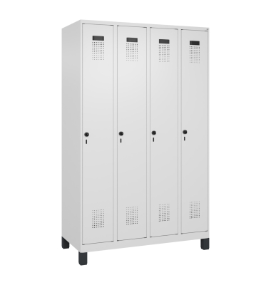 C+P Spind Evolo PLUS F&uuml;&szlig;e 4Abt 1950x1200x500 vws/vws