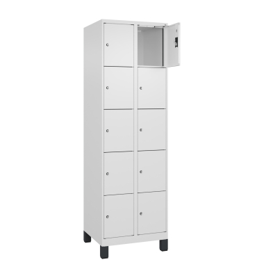 C+P Spind Evolo PLUS Füße 10Fä 1950x600x500 vws/vws