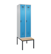 C+P Spind Evolo PLUS Bank 2Abt 2120x600x815 lgr/lbl