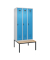 C+P Spind Evolo PLUS Bank 3Abt 2120x900x815 lgr/lbl